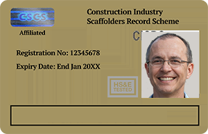 Gold CISRS Card - Advanced Scaffolder