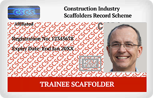 Red CISRS Card - Trainee Scaffolder